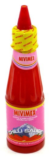 Соус mivimex перцовый с чесноком и помидорами